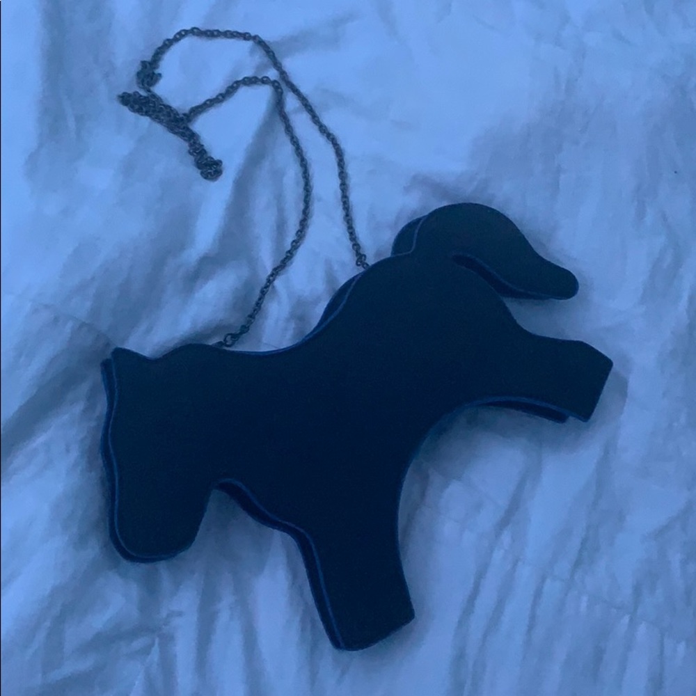 BCBGMAXAZRIA Horse Crossbody Purse